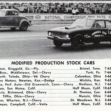 1966 mod pro records