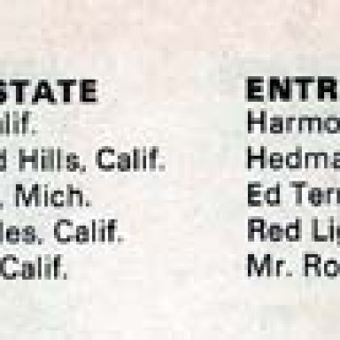 1970 pro stock entry list - 9