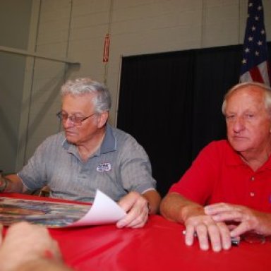 Jere Stahl and Bob Harrop at York Reunion '08