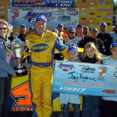 Jay Fogleman Wins at SNRP