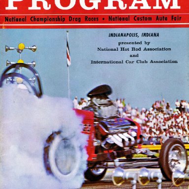 1964 INDY PROGRAM COVER