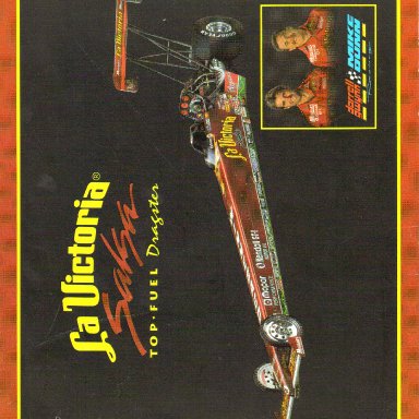 1994 Mike Dunn La Victoria Salsa Top Fuel Dragster