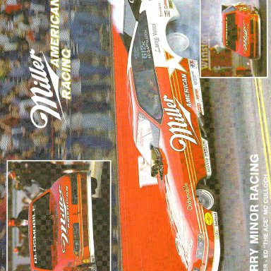 1985 Ed "The Ace" McCulloch Miller American Funny Car