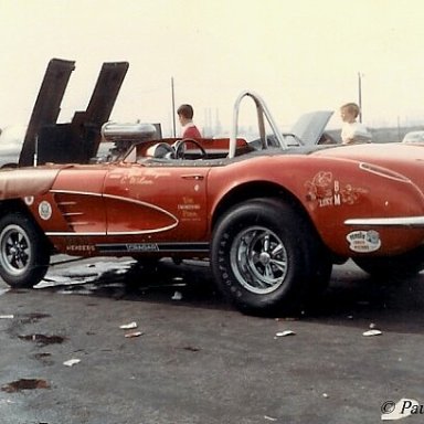 Charlie Wilson 's "Vicious Vette" Lions 1966 -Hutch Photo