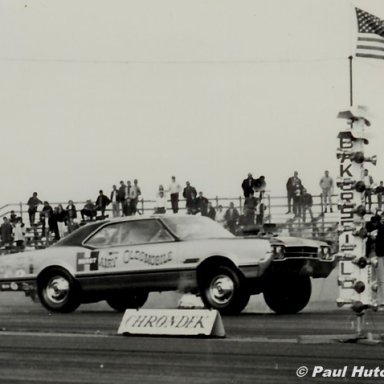 Joe Schubeck "Hurst Hairy Olds" Bakersfield 1966 - Hutch Photo