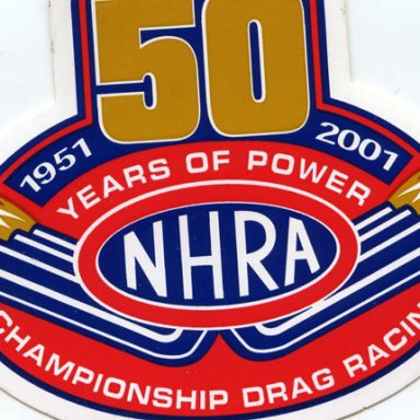 NHRA_50_YRS_DECAL