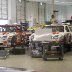 Inside Roush Racing shop