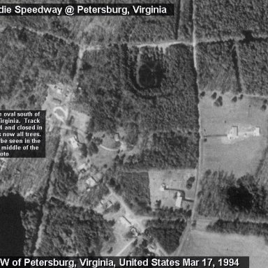 Dinwiddie Speedway Aerial.