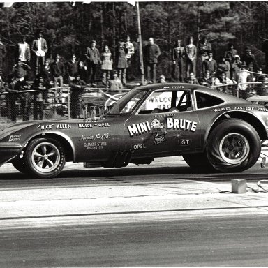 1972 Dan Smoker Mini Brute Opel GT AFC