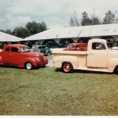 51 Truck and 39 coupe at Cumberland