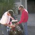 Mike Kuhl & Norm Weekly working on F-4 car