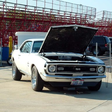 our 68 camaro at Norwalk div 3 good picture