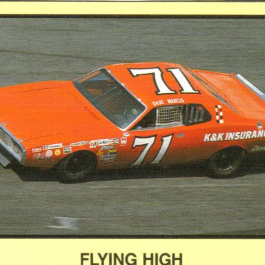#71 Dave Marcis