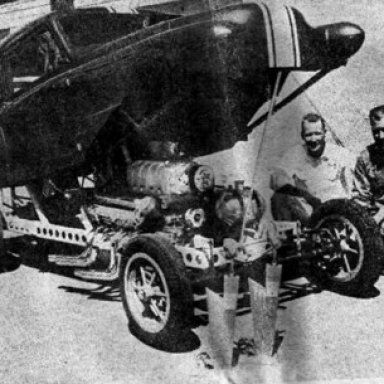 Henry Nigg & Al Mahaney HemiCrosley - Sioux City 1961