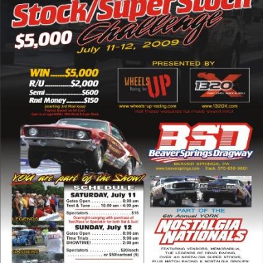 $5,000 Stock/Super Stock Race