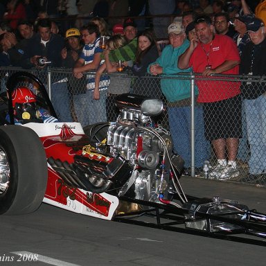 Dave Uyehara - "Jim Herbert" car in Cacklefest at 2008 CHRR