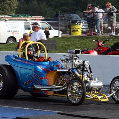 Charles Overfelt -Blown Flathead Roadster from Roanoke - 16 May LGN VMP
