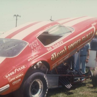 Hemi under glass dale emery dragway 42 1972 Todd Wingerter photo