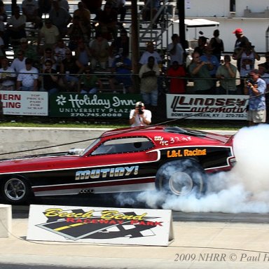 Rob Pfeister's "Mutiny" from Louisville - 7.0 Pro Class at 2009 NHRR Bowling Green