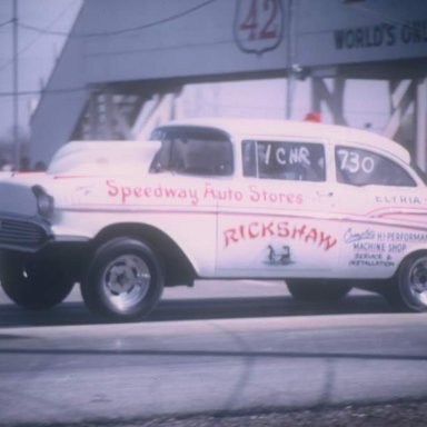 Rick Shaw c-hr  57 Chevy 1971-- 42  photo by Todd Wingerter