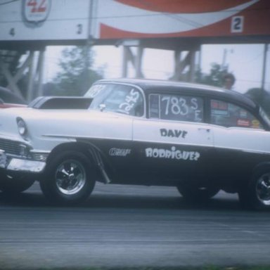 Dave Rogriguez 2nd 56 chevy photo by Todd Wingerter