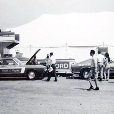 Paynes Torino & Platts Mustang  1969 photo by Todd Wingerter