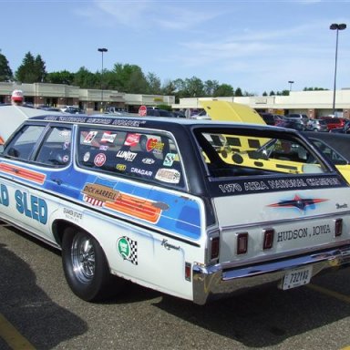 Lead Sled at a cruisein 2009 photo by Todd Wingerter