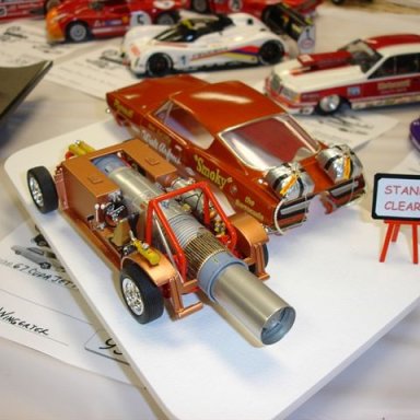 Walt Arfons model from back at car show 2008  built by Todd Wingerter