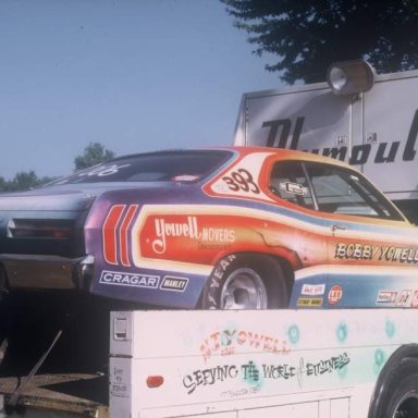 Bobby Yowell tow rig 1972 dragway 42 photo by Todd Wingerter