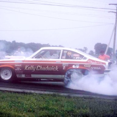 Kelly Chadwick 1974 Sprignts burnout  photo by Todd Wingerter