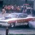 Ronnie Sox great burnout at thompson dragway photo by Todd Wingerter