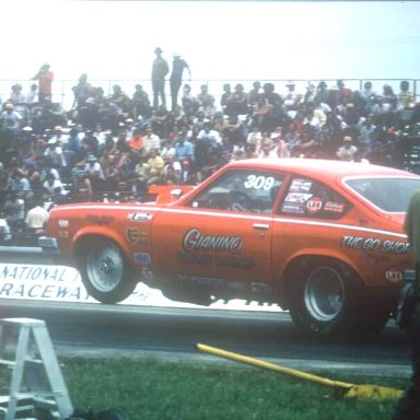 Sam Gianino coming off 1974 springnts  photo by Todd Wingerter