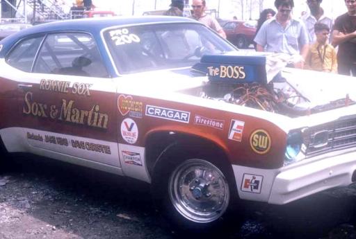 Sox & Martin In The Pit Thompson Dragway 1974 Photo By Todd Wingerter ...