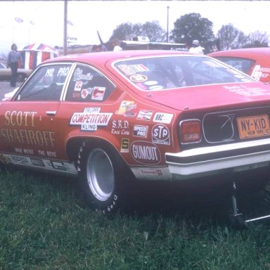 Scott Shafiroff vega rear view 1974 springnts  photo by Todd Wingerter