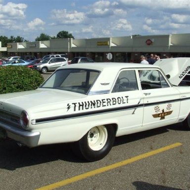 A  thunderbolt clone at Arbys cruisein  photo by Todd Wingerter