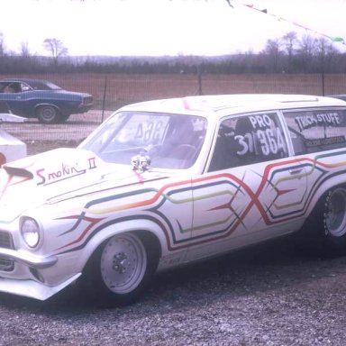 Vega wagon thompson 1974 Bruce Loretitsch  photo by Todd Wingerter