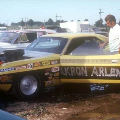 Arlen Vanke 1972 Dragway 42 new car  photo by Todd Wingerter