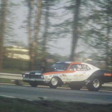 Dick Landy 1974 dragway 42 in the traps  photo by Todd Wingerter