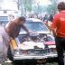 Dick Landy 1974 dragway 42 tuning his engine  photo by Todd Wingerter