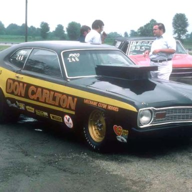 Don Carlton 1975 Dragway 42 Photo  By Todd Wingerter