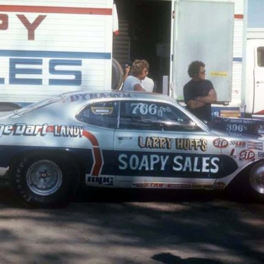 Larry Huff 1974 AHRA NAtional dragway 42  photo by Todd Wingerter