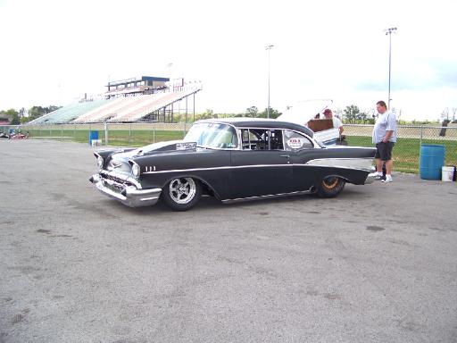 # 1090 Jeff Lutz 57 Chevy Runs In The 7.60s - Gallery - Tom Kasch ...