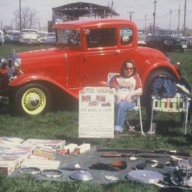 Todd Wingerters  1930 model A for sale 1982