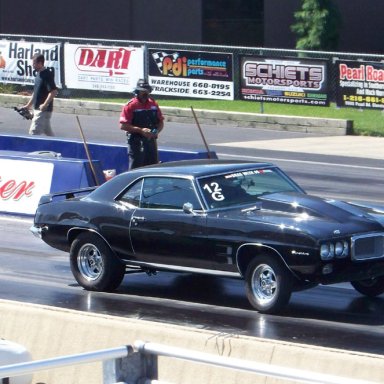 # 1130 Vince Rasch 69 Firebird  10.89 run