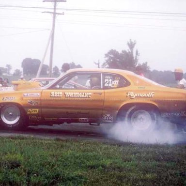 Reid Whisnant 1974 NHRA SPRING NTS  photo by Todd Wingerter