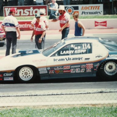 Larry Kopp b-mp Camaro 1985 Sportsnts B.G.