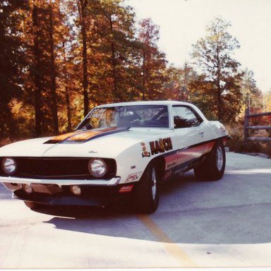 tk3300  69 Camaro ss-ha 10-78 on Display