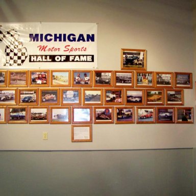 # 1195 Michigan Hall Of Fame Display