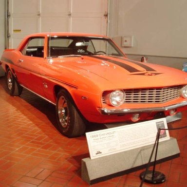 10-13-09 Gilmore Car Museum tour 020 69 Yenko Camaro never saw one this color