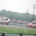 Jim Nicoll vs Jungle Jim in red car 1975 Dragway 42  Great photo by Todd Wingerter